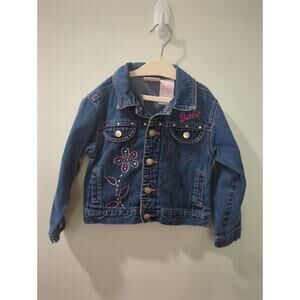 Barbie Vintage 2001 Girls Denim Jean Jacket